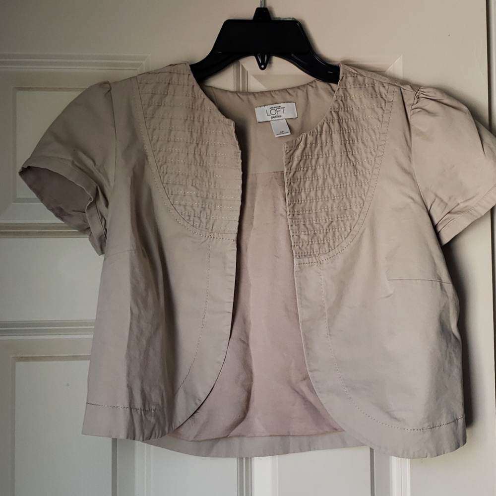 Crop blazer